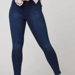 Spanx Jeanish Ankle Leggings XL Twilight Rinse 20018R Photo 0