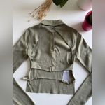 Mango  Open Back Polo Top XS NWOT Photo 3