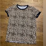 LuLaRoe  leopard print crewneck. Size Medium Photo 6