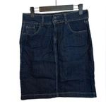Old Navy  Y2K Dark Wash Denim Skirt Photo 0