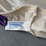 Maidenform Vintage  Half Slip Style 81411 Lace Trim Side Slit Size Large Union US Photo 4