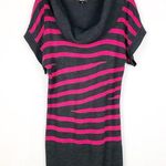 BCX  | Cowlneck Animal Print Sweater Dress Photo 0