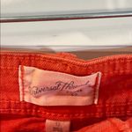 Universal Threads Universal Thread Women's High-Rise Corduroy Sailor Wide Leg Ankle Jeans Red 12 Photo 5