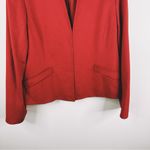 Lafayette 148  Blazer Womens 14 Burnt Orange Wool Angora Business Casual Jacket Photo 5