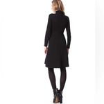 Seraphine Maternity Black Long Sleeve High Neck Vanessa Dress size 8 Photo 1