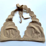 Marysia Swim Spring Bikini Top Halter Tan Size Large NEW Photo 0