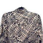Chico's  Leopard Jacket Gray XL Or‎ 3 Photo 3