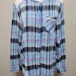 Vintage America Roll Tab Button Down Plaid Shirt Size Large Photo 0