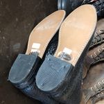 Justin Boots NEW Old Stock pebble print Justin‎ black roper boots Photo 6