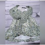 VICI Floral Long Sleeve Chiffon Babydoll Dress ****NWT Photo 2