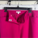 Women's New York & Company Bright Pink Classic Stretch Dress Pants Size 8 (A1) Photo 7