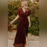 Baltic Born  Grace Sparkle Gown In Mulberry Photo 3