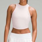 Lululemon  Hold Tight Cropped Tank Top Flush Pink - Size 12 Photo 0