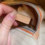 See By Chloe Authentic  leather shoulder bag d-ring striped peach gold boho tote Photo 7