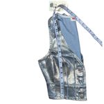 Levi's NWT  Metallic Denim Vest Women’s XS Photo 4