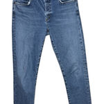 AGOLDE  Toni Mid Rise Slim Fit‎ Straight Leg Stretch Distressed  Jeans Women's 28 Photo 0