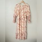 Polagram floral long sleeve maxi dress NWT large Photo 4