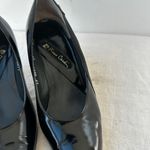 Pierre Cardin Vintage Black Patent Leather Heels Party Career Pumps Size 6.5 Photo 8