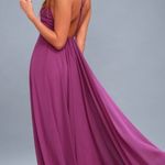 Lulus Magenta Long Maxi Dress Photo 1