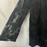 Boutique SEN Black Long Sleeve Wrap Front Romper 3 L Size L Photo 3