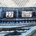 Miss Me  Women’s Low Rise Ripped Cropped Blue Denim Jeans 27 | JP5014CR-10 Photo 7