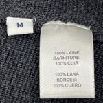 Doncaster  Women’s Wool Open Front Cardigan Gray Size Medium Capsule Chic Photo 4