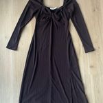 Lush Clothing Lush brown ribbed dress Photo 0