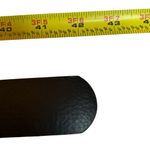 Y2K Western Style Powder Blue Studded Belt with Antique Silver Buckle & Concho Photo 3