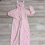 Pink Bunny Onesie | Joe Boxer Pink Bunny Feet Pajamas Photo 1