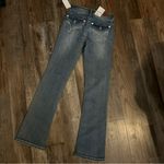 Wallflower Juniors The Luscious Curvy Fit Blue Boot Cut Jeans 1/25 NEW Size undefined Photo 5
