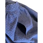 Gymboree Dressed Up by  Womens Navy Metallic Silver Skirt Size 12 Length 23" Prep Photo 5