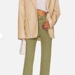 RE/DONE NWT 70s Ultra High Rise Stove Pipe Straight Leg Jeans 27 Washed Sage Photo 0