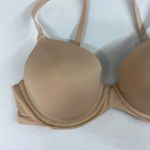 Maidenform women's nude smartzone cups convertible straps underwire soft bra 34C Photo 1