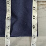 Rachel Rachel Roy Ruffled Sleeve Cropped Jumpsuit Navy Size XL Stretch Blue Photo 14