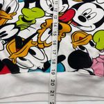 Disney Mickey & Friends Crewneck Sweatshirt Juinors Size Medium 7-9 AOP Photo 9