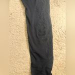 EXPRESS Classic Black Cotton Full Length Leggings with Beading Design - size L Photo 12