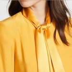 Tory Burch 2025 Women’s Golden Crest Sophia Silk Dress Long Sleeve Size 14 Photo 5