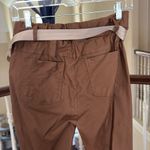 Made in Italy! 🇮🇹 Brown Pants with Belt Size L Photo 5