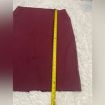 Halogen burgundy stretchy mini pencil skirt woman’s size 1 XL Photo 6
