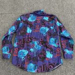 Vintage Mine & Bill's Outfitters Western Tribal Womens Button Up Shirt M Size M Photo 1