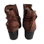 FREEBIRD by Steven  CASEY Boots Size 7‎ Brown Leather Heels Women's Photo 2
