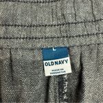 Old Navy NWT  High Rise Linen Wide Leg Pant Light Tone Chambray Size‎ Large Photo 3
