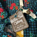 Matilda Jane  Fa La La Floral Gingham Dress NWT Small Photo 5