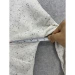 Hippie Rose  Women's Sweater White Marled Long Sleeve Medium Paneled Photo 9