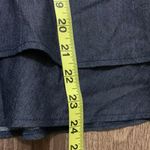 Larry Levine Blue Denim Ruffle Skirt Size 8 Photo 6