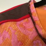 Elizabeth and James  Linen Paisley Front Zip Blazed Jacket Women’s 0 Photo 2