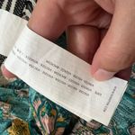 MINKPINK  Turquoise Floral Slit Maxi Skirt size M Photo 13