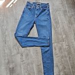 Levi's Levi 721 High Rise Skinny Jeans Womens Blue Stretchy  PREMIUM Bottoms 26 Photo 10