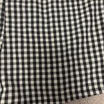SheIn Women’s Black and White Gingham Shorts Photo 1