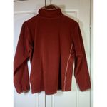 Kerrits  1/4 Zip Equestrian Fleece Womens Large Pullover‎ Sweater Red Horsey READ Photo 2